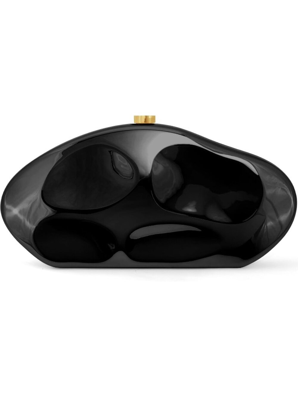 〽️Women's Black Clutch Purse Acrylic Shell Evening Wedding Party Prom Chain Bags